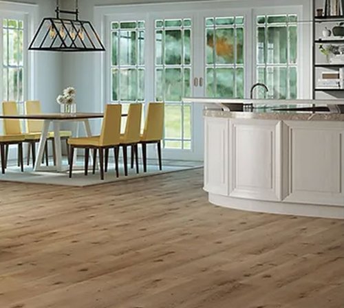 Republic Flooring Great Oregon Oak Collection Oregon White Oak Waterproof  SPC Vinyl Plank Flooring